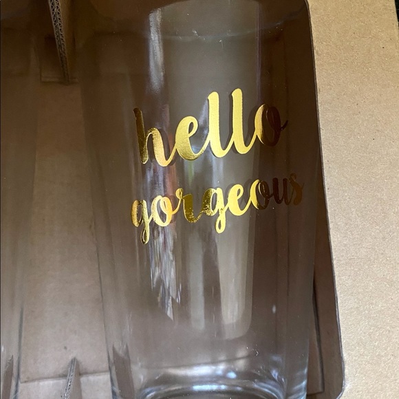 His & Hers Pint Glass Gift Set - NWT - Picture 3 of 7